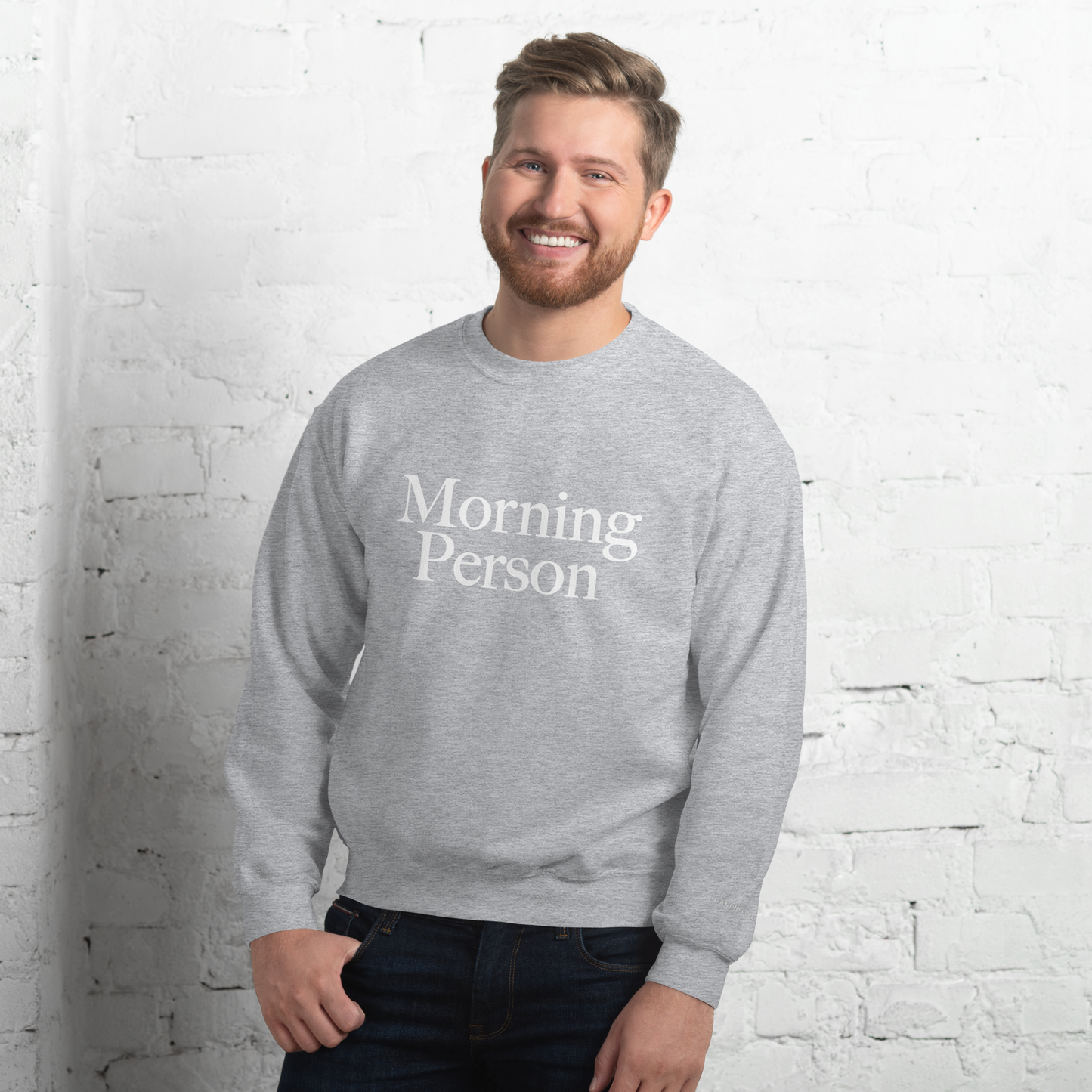 Morning Person Premium Sweatshirt