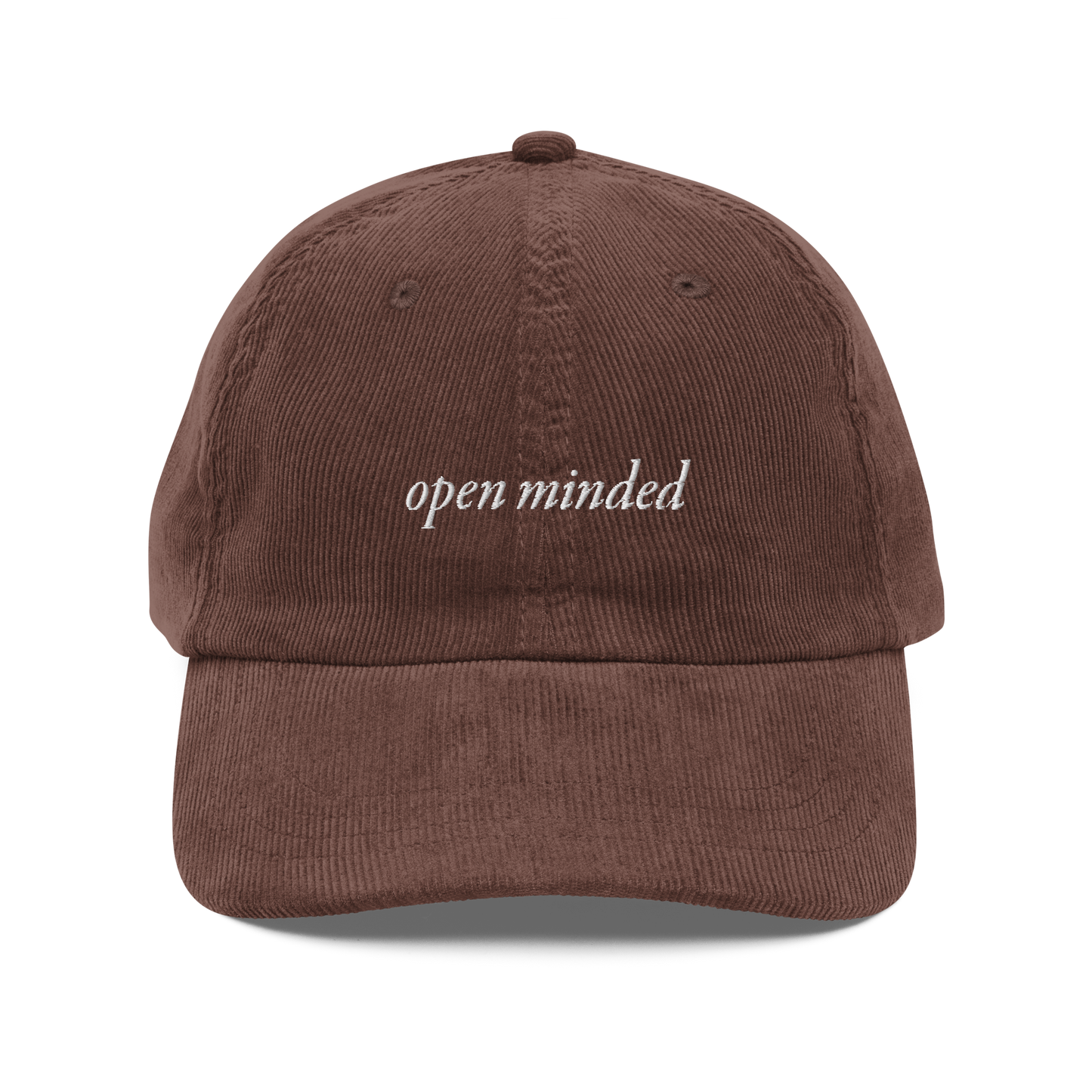 Open Minded Corduroy Hat