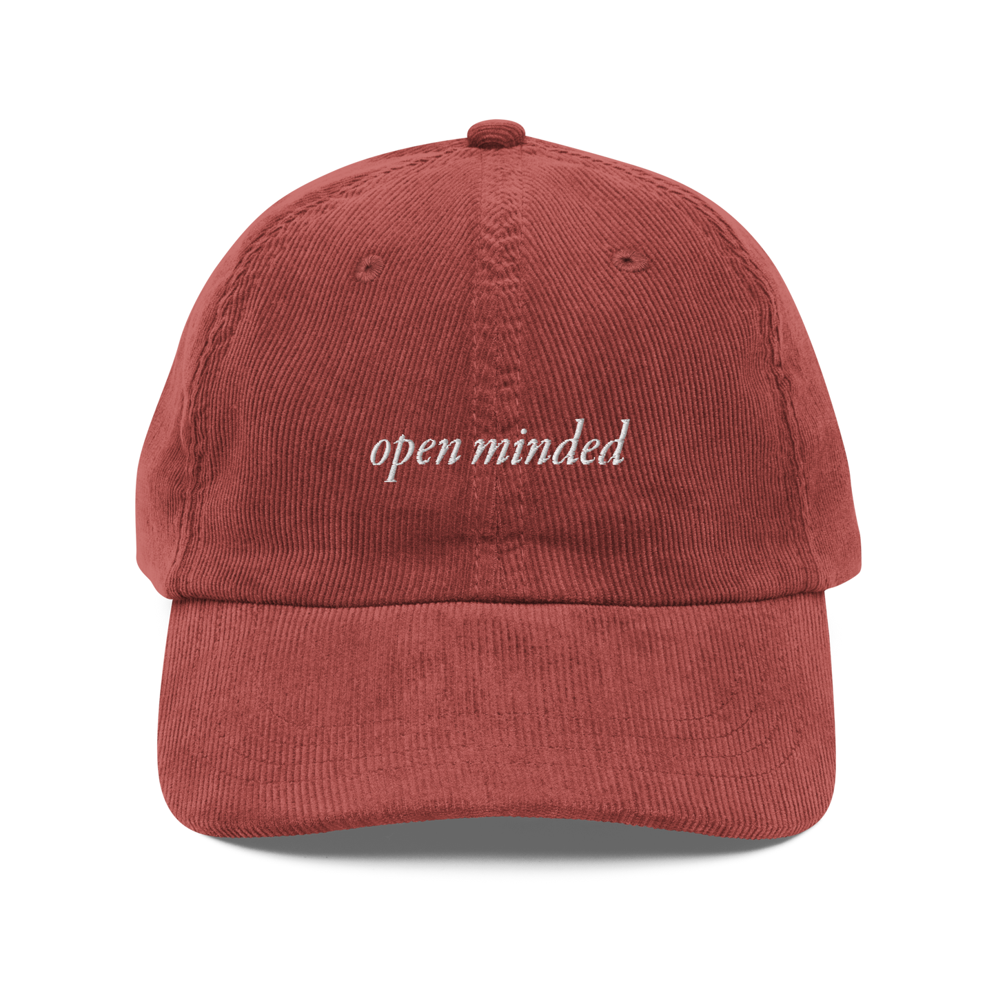 Open Minded Corduroy Hat