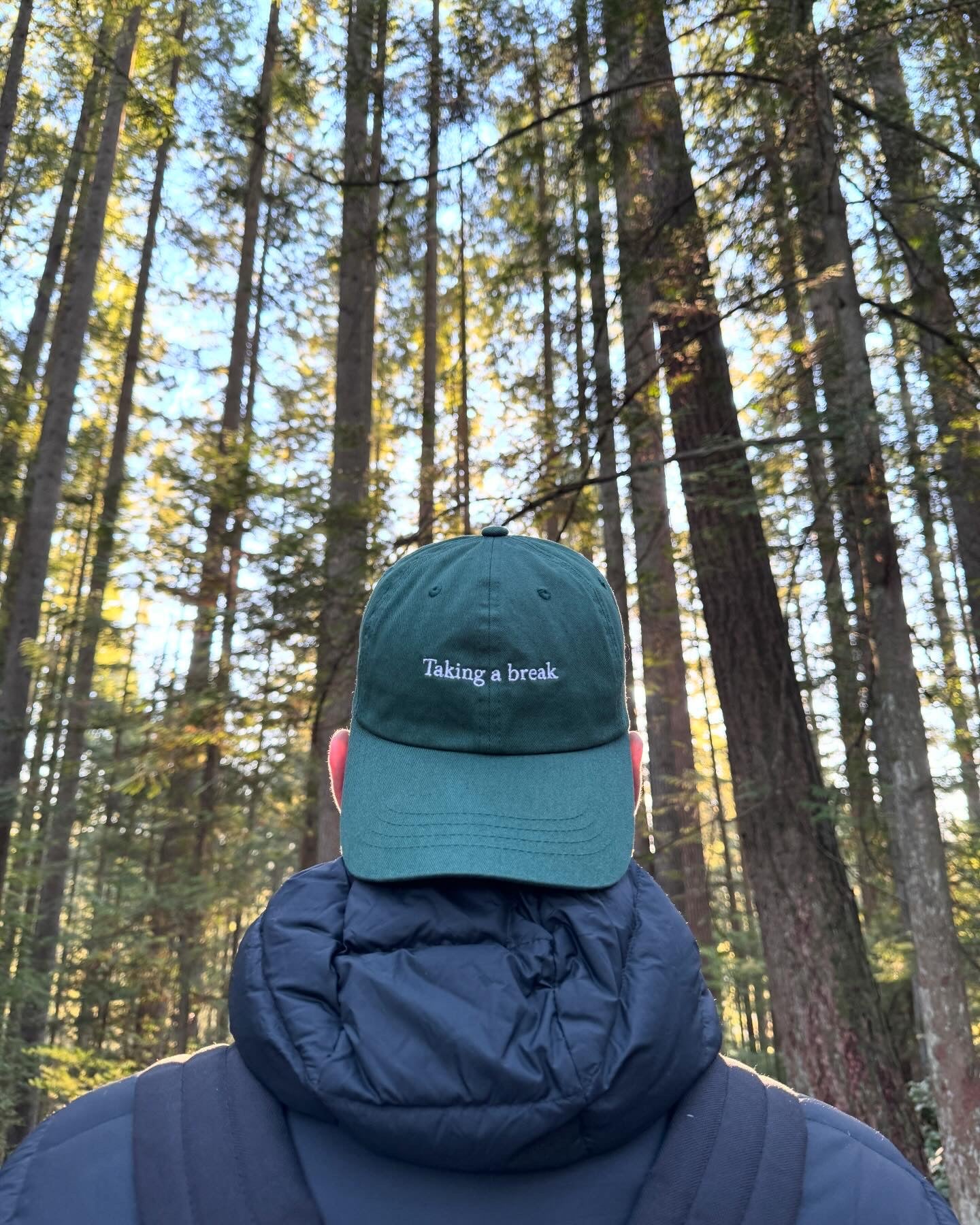Taking A Break Baseball Cap