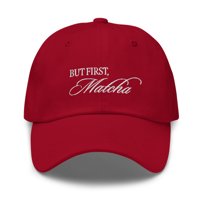 But First, Matcha Hat