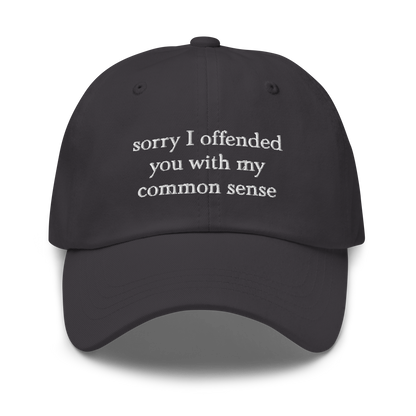 Sorry I Offended You With My Common Sense Baseball Hat