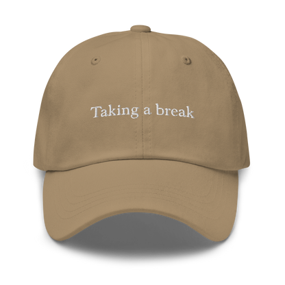 Taking A Break Baseball Cap