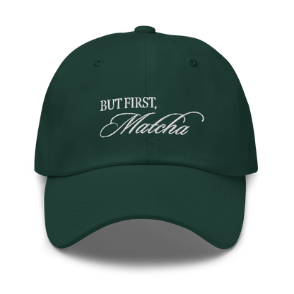 But First, Matcha Hat