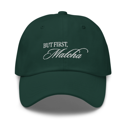 But First, Matcha Hat