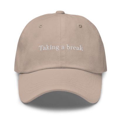 Taking A Break Baseball Cap