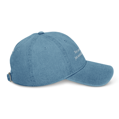 Not Antisocial, Just Socially Selective Baseball Hat