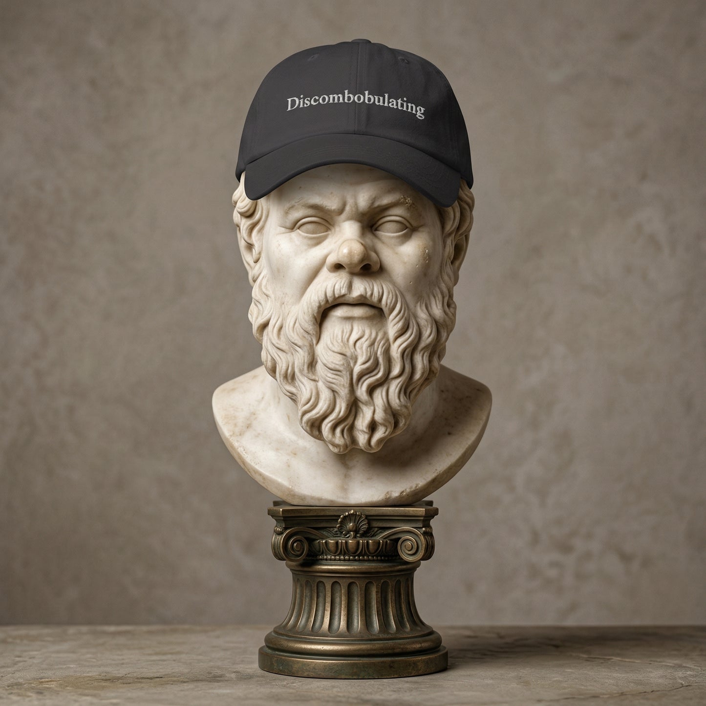 Discombobulating Hat – Funny AI Cap for Vibe Coders & Engineers