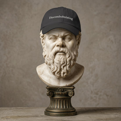 Discombobulating Hat – Funny AI Cap for Vibe Coders & Engineers