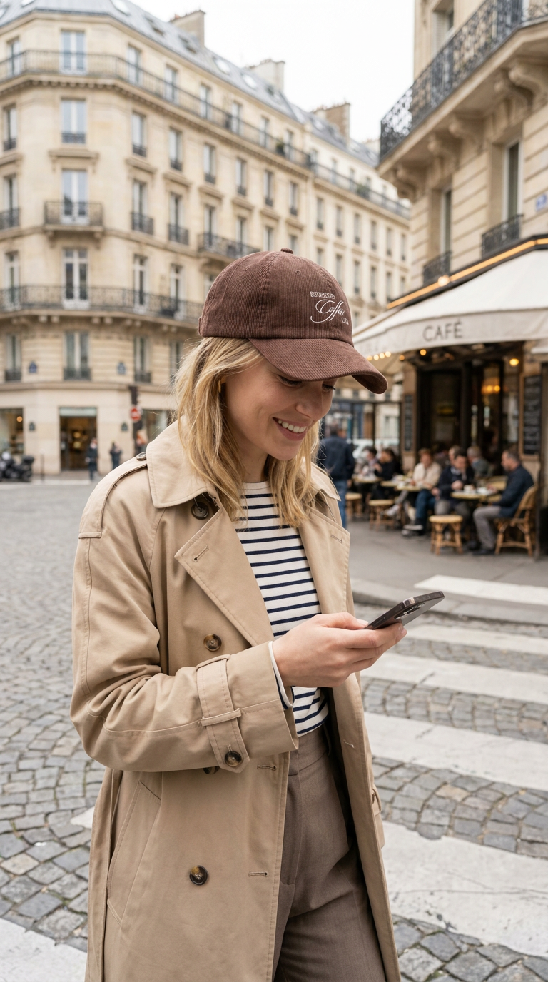 Espresso Coffee Club Corduroy Hat