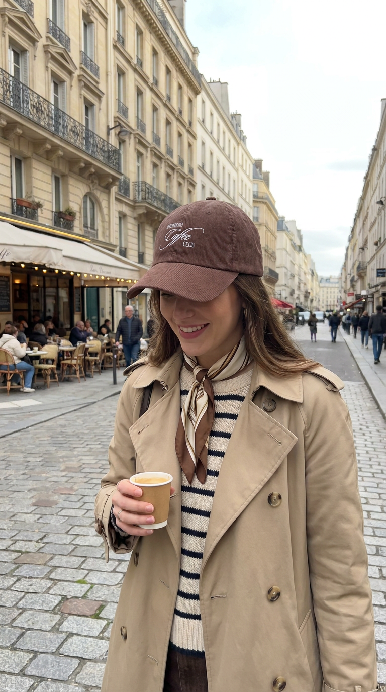 Espresso Coffee Club Corduroy Hat
