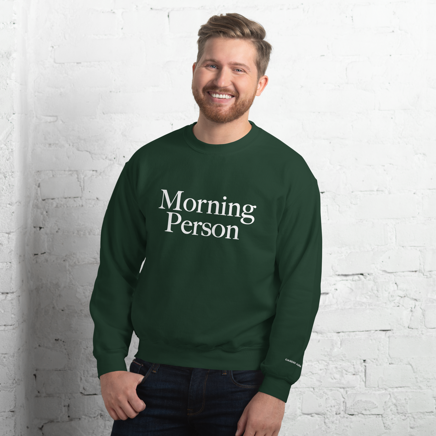 Morning Person Premium Sweatshirt