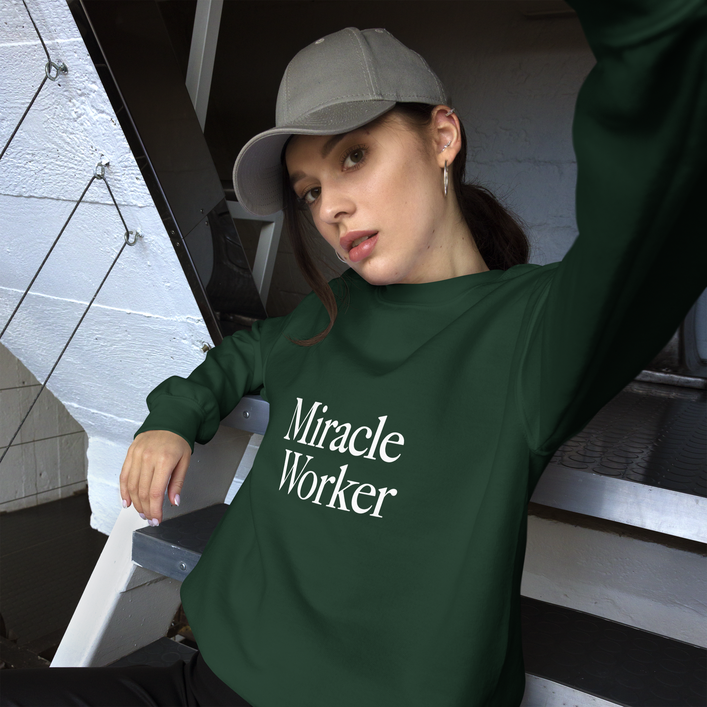 Miracle Worker Premium Sweatshirt