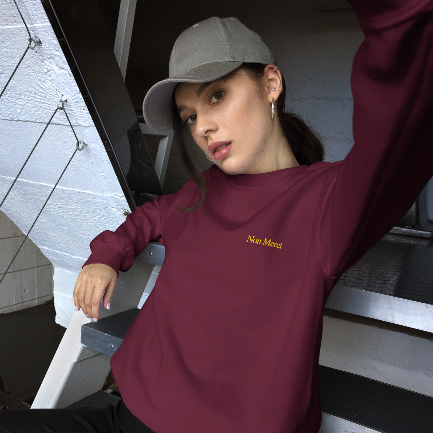 Non Merci Premium Sweatshirt