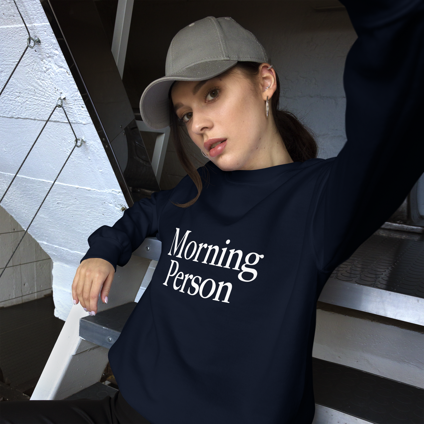 Morning Person Premium Sweatshirt