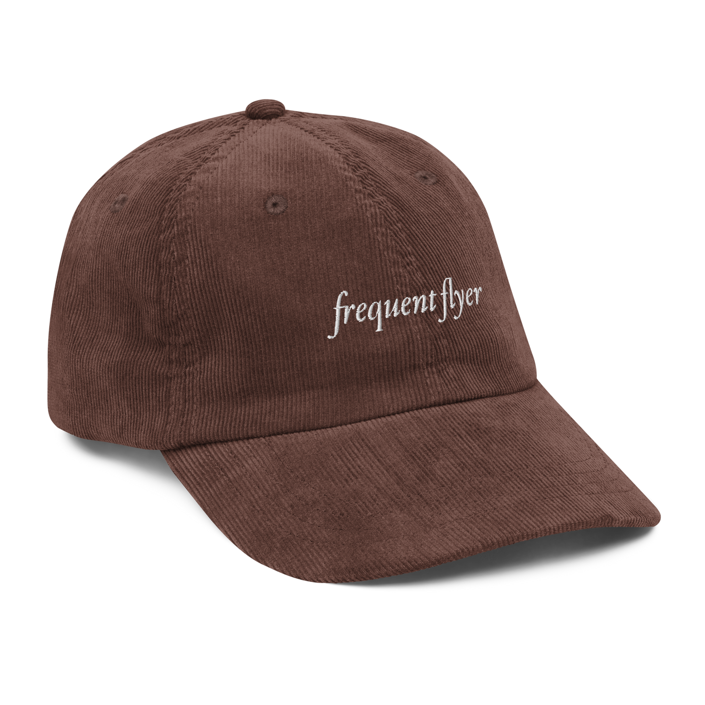 Frequent Flyer Corduroy Hat