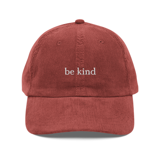 Be Kind Corduroy Hat