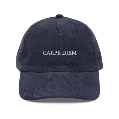 Carpe Diem Corduroy Hat