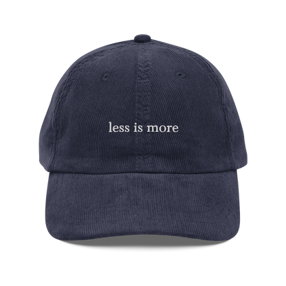 Less Is More Corduroy Hat