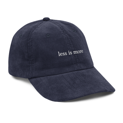 Less Is More Corduroy Hat