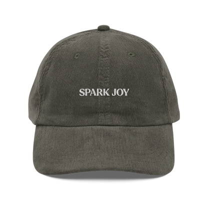 Spark Joy Corduroy Hat